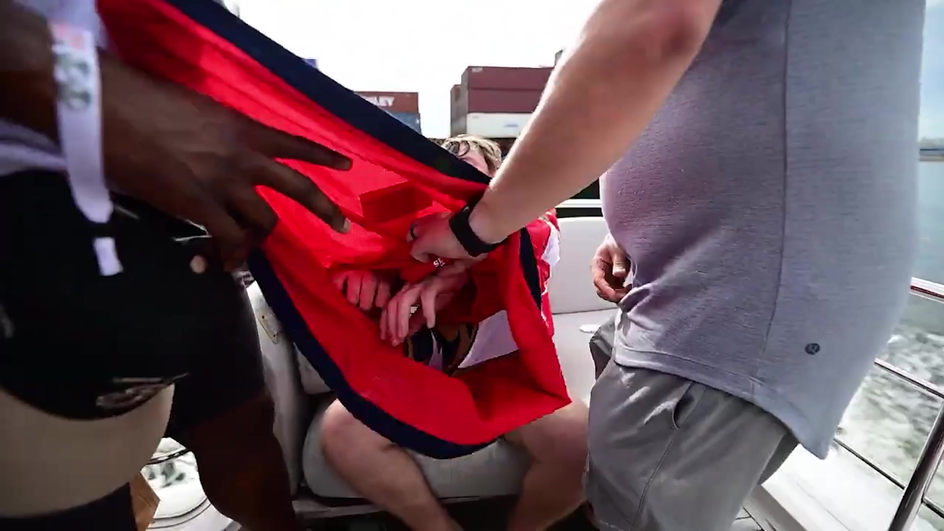 Video thumbnail for Most professional ice hockey jerseys worn at once