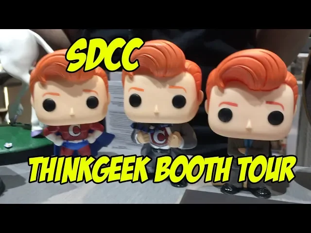 Video thumbnail for SDCC 2018 ThinkGeek Booth Tour: Exclusive Funko Pops and more