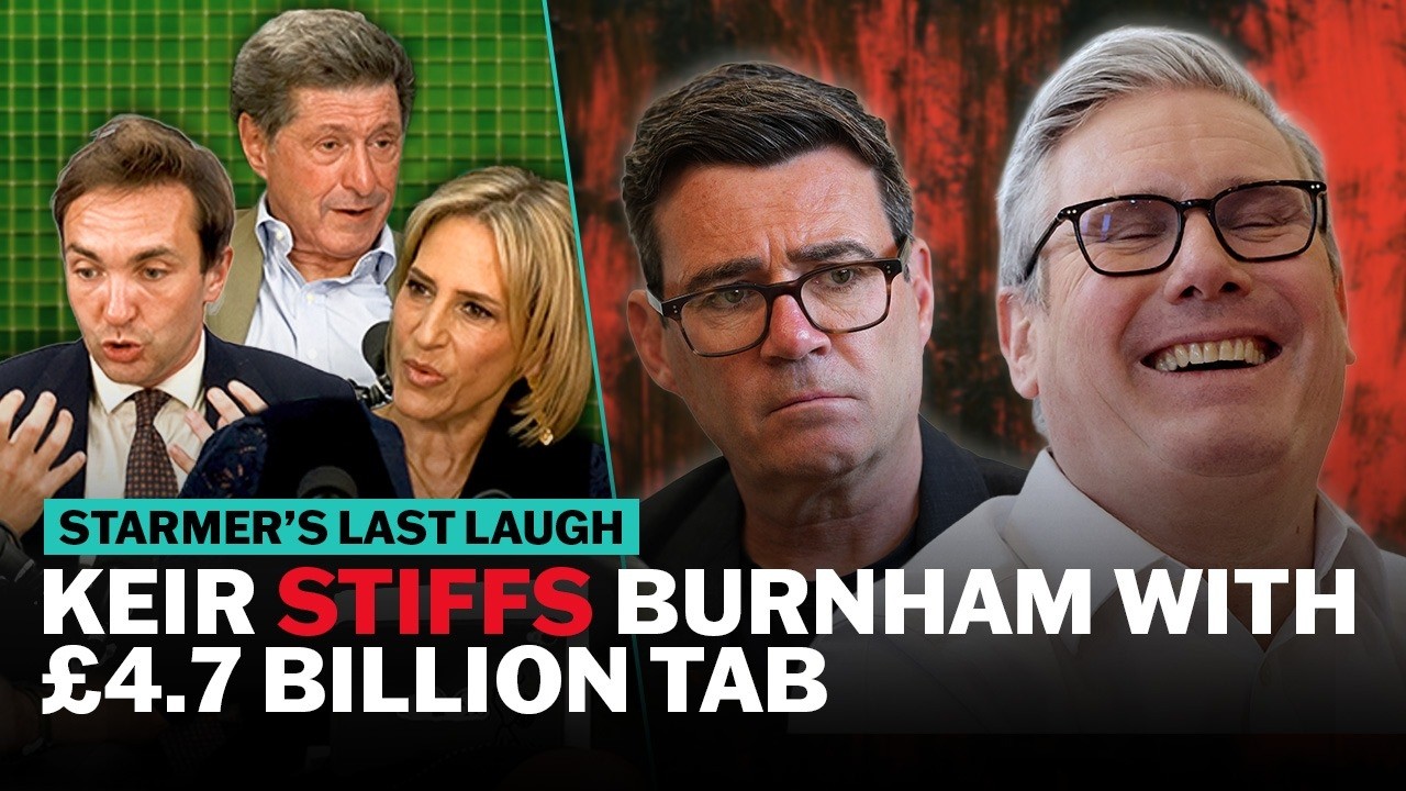 Video thumbnail for Is Starmer trying to screw Burnham before he even starts? | The News Agents