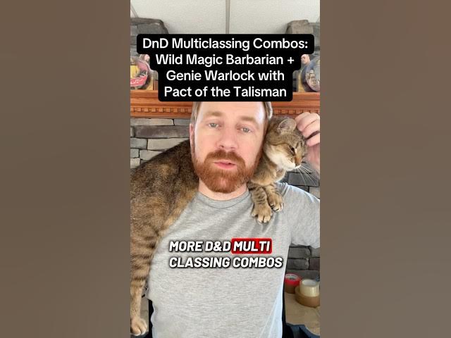 Video thumbnail for DnD Wild Magic barbarian and genie warlock multiclassing is doable