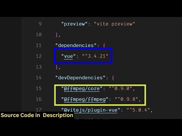 Video thumbnail for Build an Online Video Editor in JavaScript Using Vue.js & FFmpeg.wasm in Browser Full Tutorial