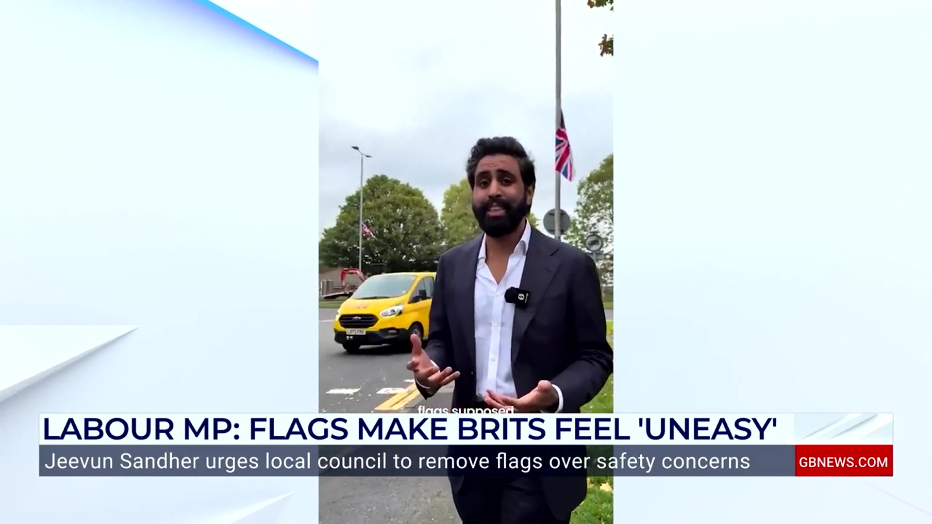 'Video thumbnail for WATCH: Martin Daubney says the Left are 'utterly misreading the nation' amid flag row'
