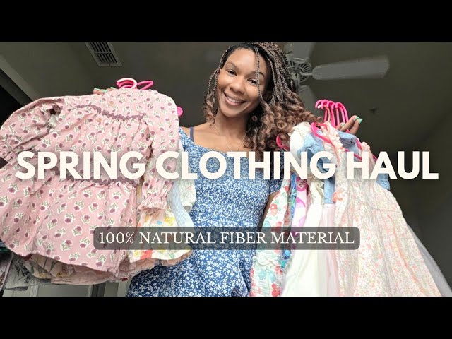 Video thumbnail for Toddler + Kid Spring Clothing Haul With Prices: Natural Fiber & Organic Materials