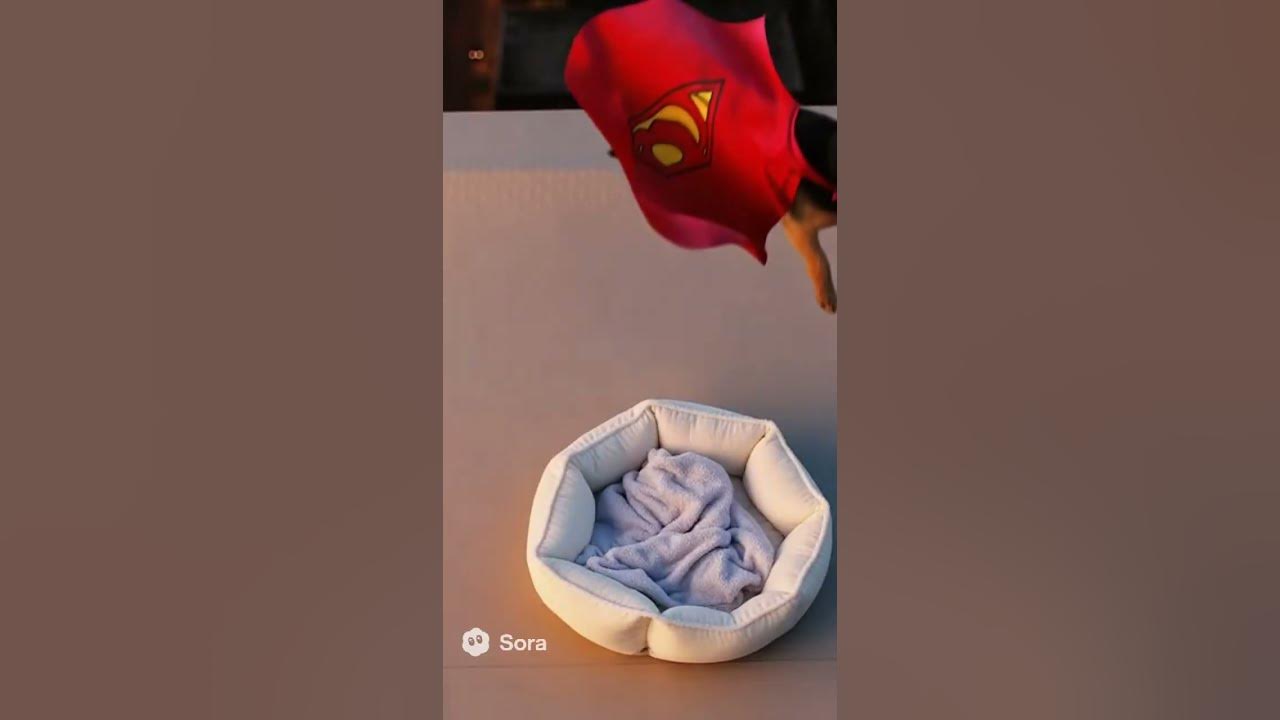 Video thumbnail for Super Dorkie￼ to the rescue! No leash No limits! #ai #sora #dorkie