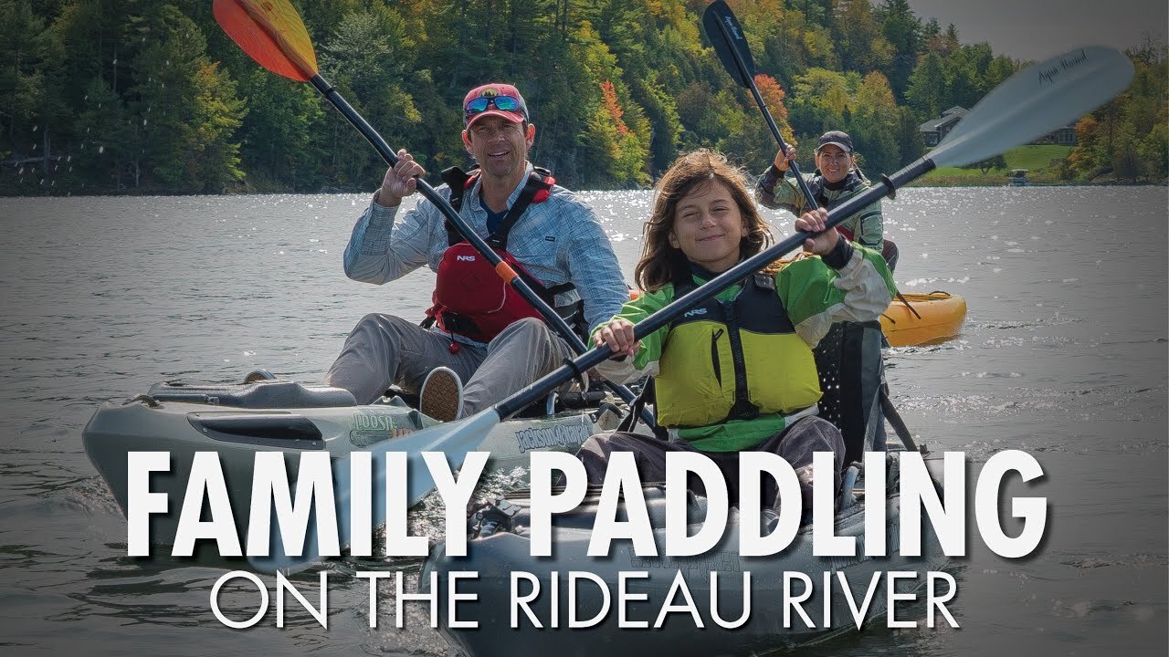 Video thumbnail for Family Paddling Trip on the Rideau River | VLOG 6