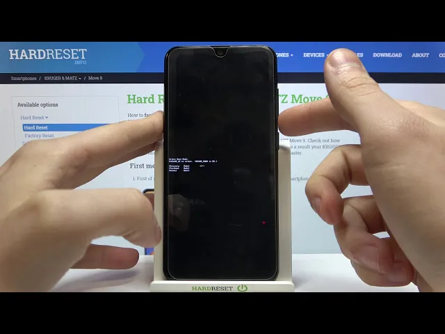Video thumbnail for How to Activate Recovery Mode on KRUGER & MATZ Move 9 - Boot Android Recovery