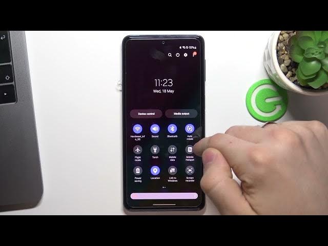 Video thumbnail for Samsung Galaxy M23 - How To Set Up Nearby Share