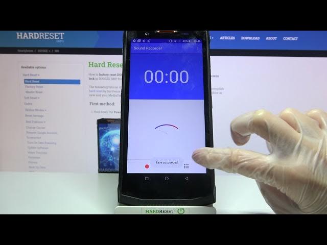 Video thumbnail for How to Record Sounds on DOOGEE S80 – Sound Recording Option