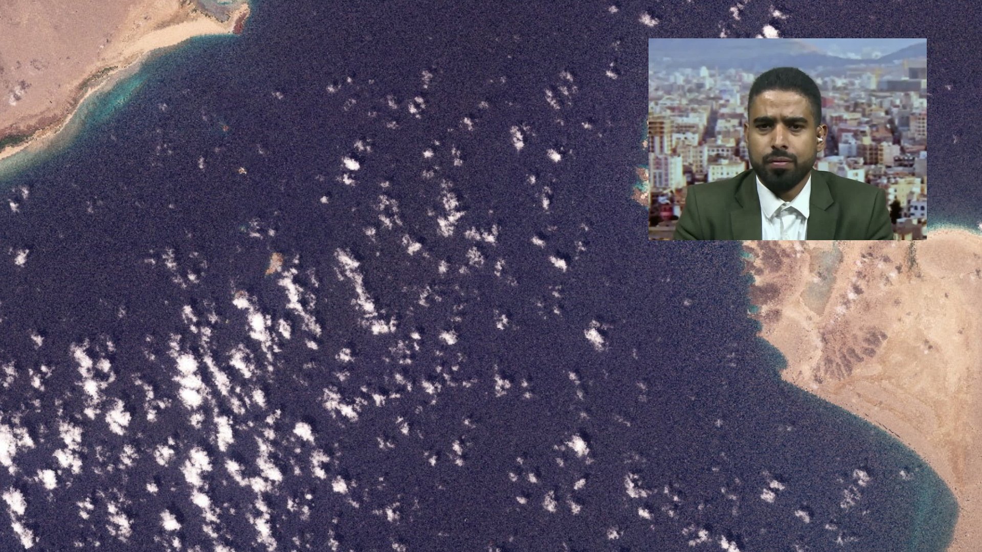 Video thumbnail for Yemen port attack: Al-Mokha port just north of Bab al-Mandeb Strait