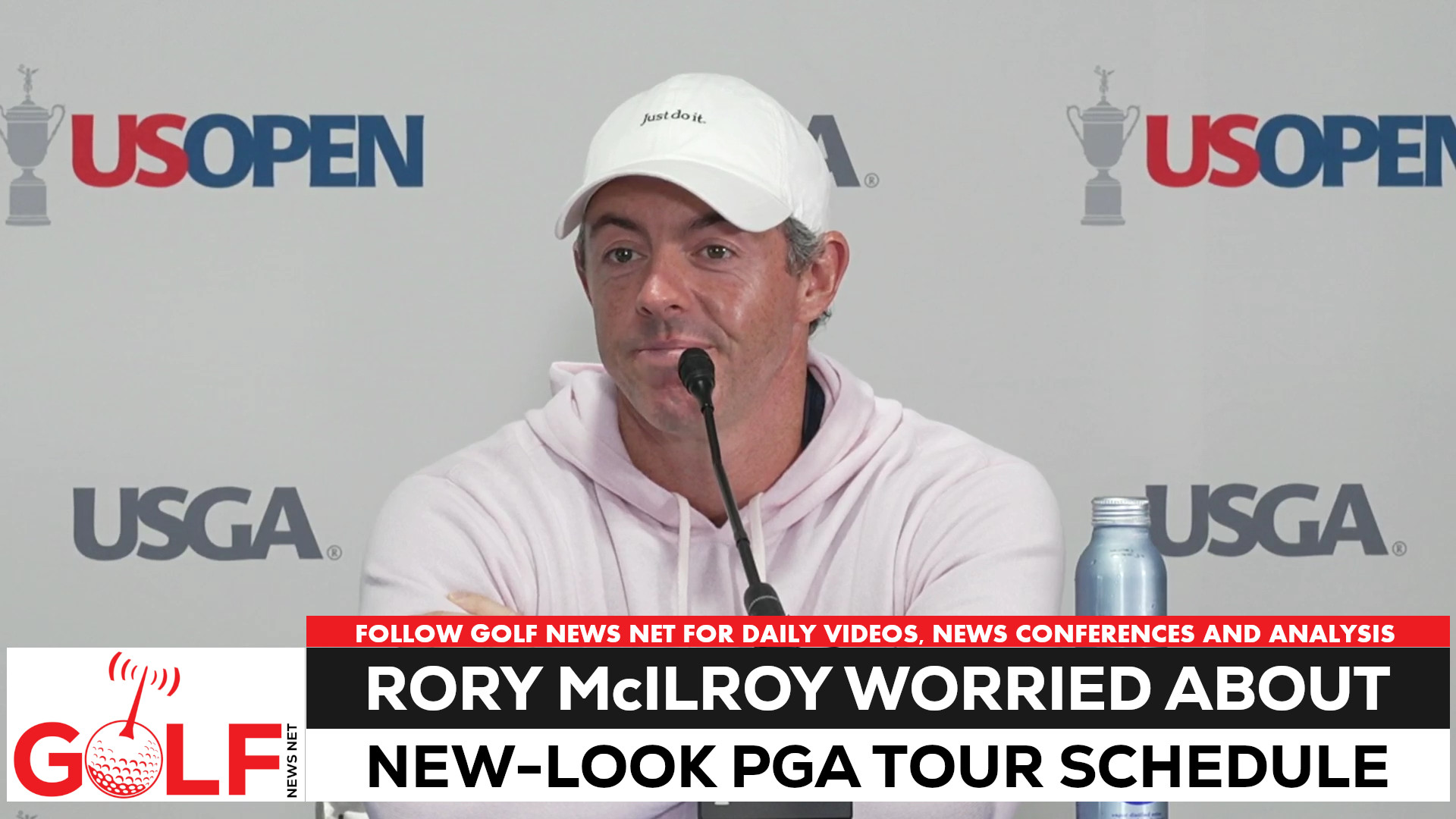 Video thumbnail for Rory McIlroy is worried about the new PGA Tour schedule
