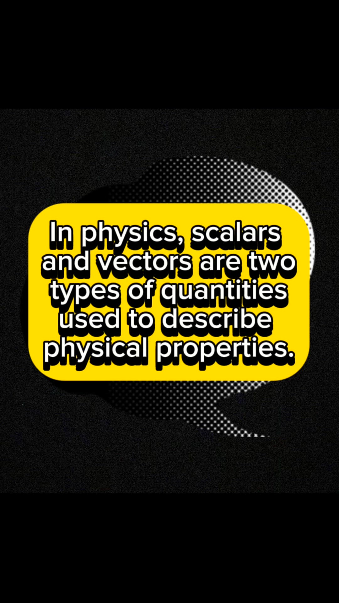 'Video thumbnail for Scalars and Vectors in Physics'