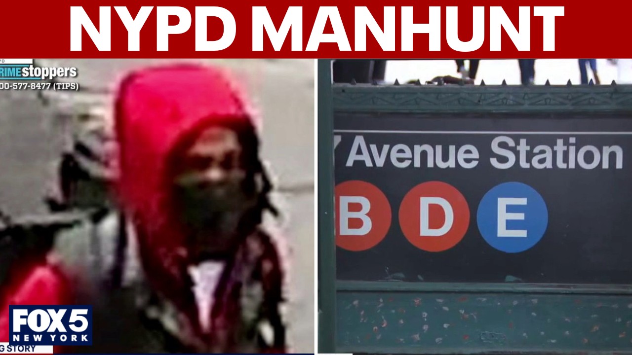 Video thumbnail for Huge NYC manhunt underway after deadly subway station shooting