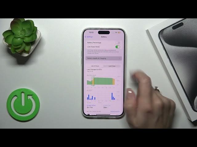 Video thumbnail for 🔋 Power Up: How to Check Battery Health on iPhone 15 Pro Max! 📱