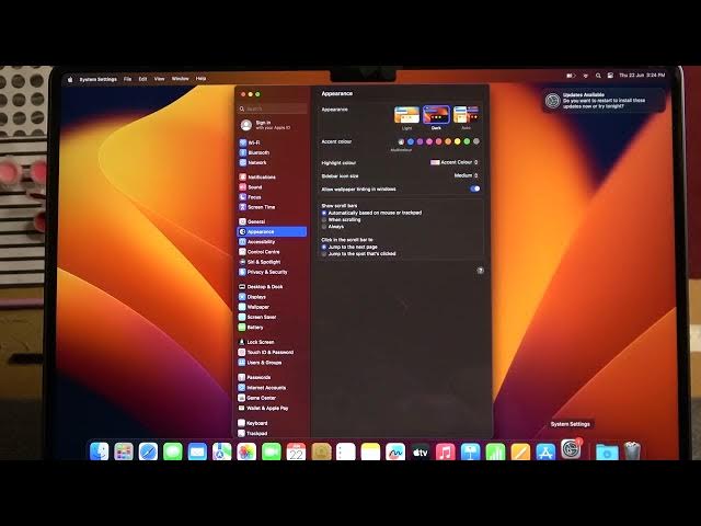 Video thumbnail for How To Change Light & Dark Theme On Macbook Air M2 2023