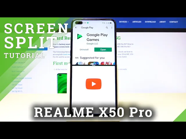 Video thumbnail for How to Use Split Screen View in Realme X50 Pro – Create Dual Screen