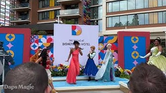 'Video thumbnail for The Villas at Disneyland Hotel Grand Opening 4K'