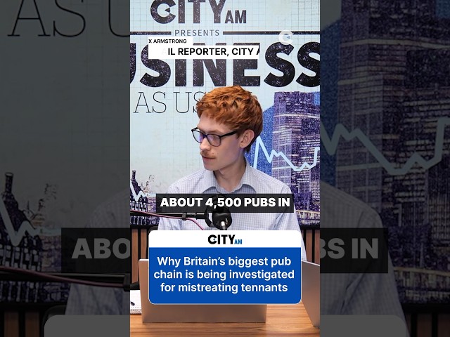 Video thumbnail for Why Britain's biggest pub chain is being investigated for mistreating tennants