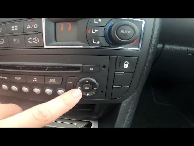 Video thumbnail for How to Select Equalizer Preset in Citroen C5 III ( 2007 – 2017 ) | Change Radio Preferences