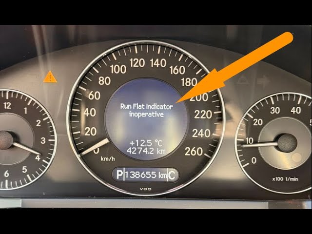 Video thumbnail for Quick Reset: Mercedes Run Flat Indicator Inoperative Message Explained.