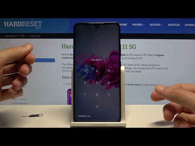 Video thumbnail for How to Insert SIM & SD Cards into ZTE Axon 11 –  Find Card Slots / Card Input