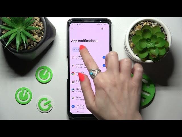 Video thumbnail for How to Turn On / Off App Notifications on Asus ROG Phone 6 - Manage App Notifications