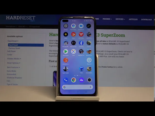 Video thumbnail for Credentials in REALME X3 SuperZoom – Wipe All Certificates