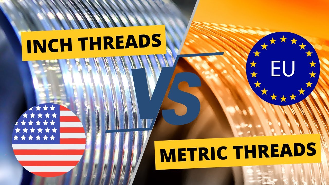 'Video thumbnail for Inch Vs. Metric Threads - Engineering advantages & disadvantages'