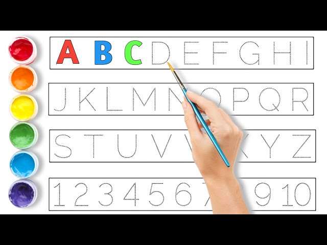 Video thumbnail for ABCD Alphabet & Number Counting Learning | Kids Learning Video | ABCD with Numbers 1 to 10
