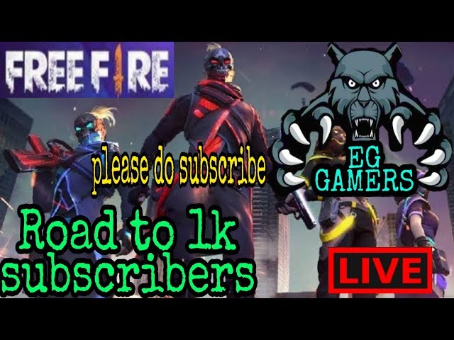 Video thumbnail for EG GAMERS ON LIVE||FREE FIRE||SUBSCRIBE TO MY YOUTUBE CHANNEL...