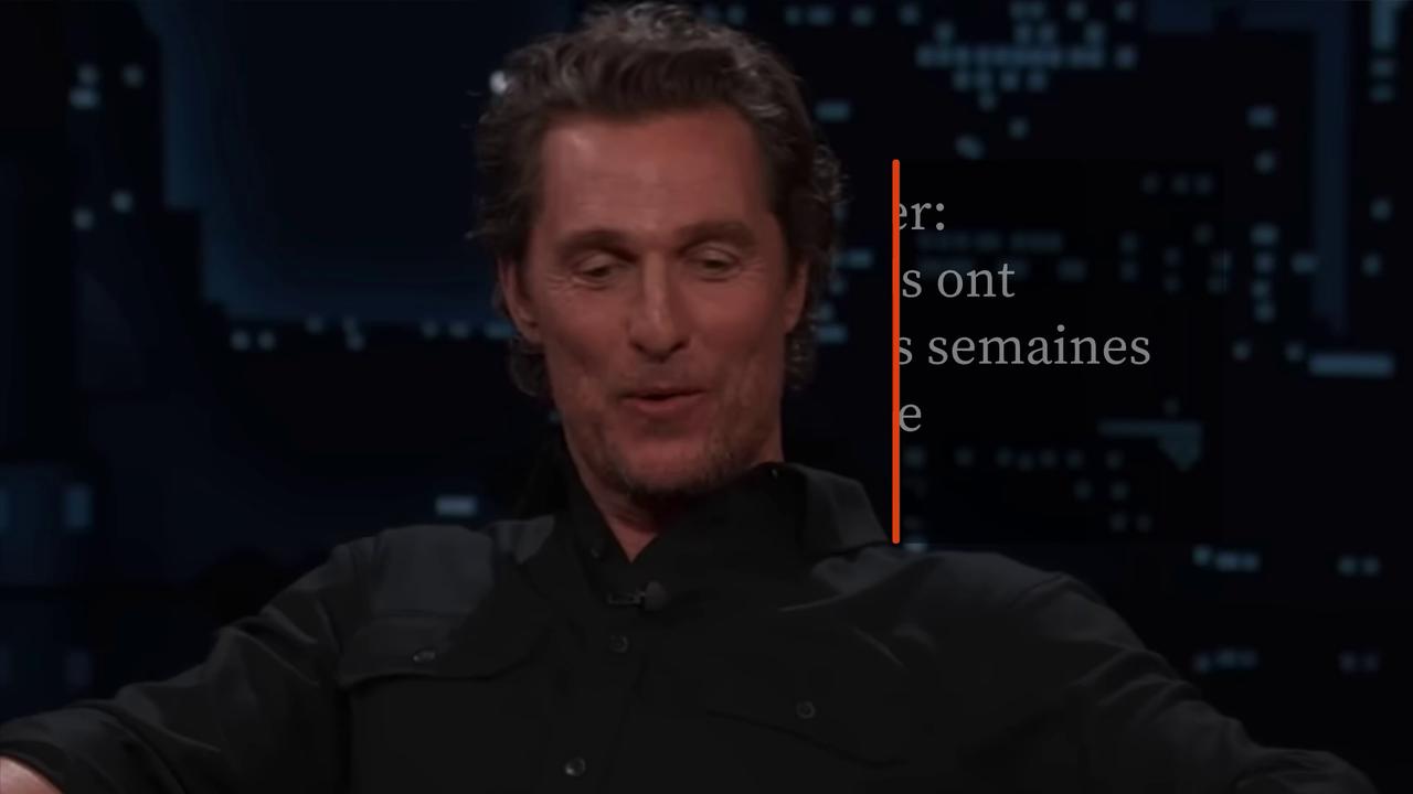Video thumbnail for Matthew McConaughey a aidé à résoudre un crime avec son tout premier rôle.