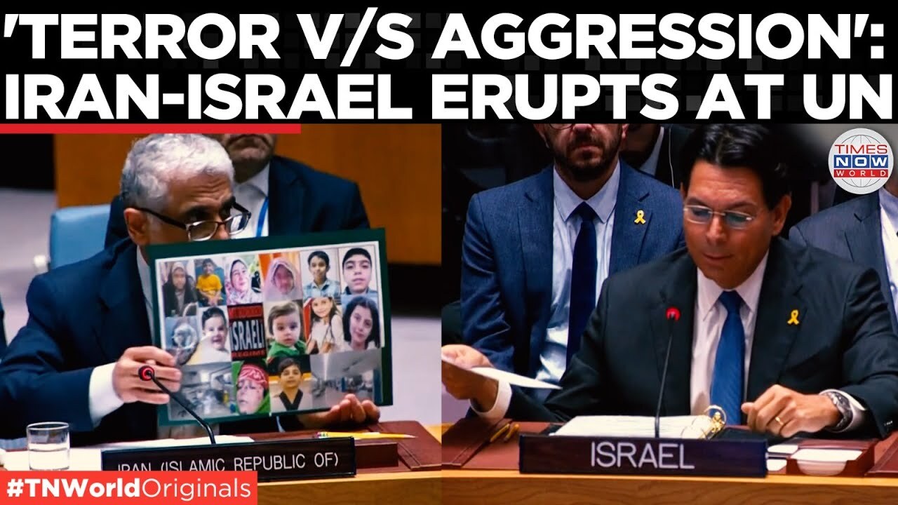 Video thumbnail for “How dare you…” Fury Unleashed as Iran-Israel Trade Barb In UN Showdown  | Times Now World