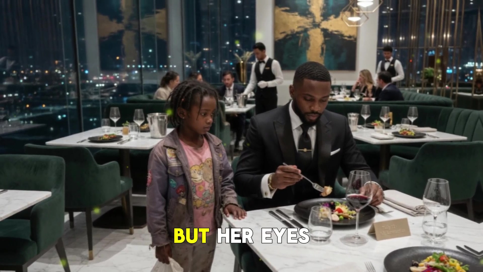 Video thumbnail for 8-Year-Old Girl Begs for Food in Luxury Restaurant—Manager Humiliates Her, But One Man Changes Everything
