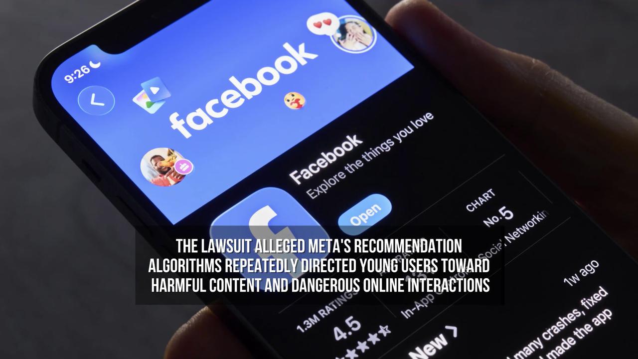 Video thumbnail for Meta Hit With Record $567 Million Child Safety Penalty.