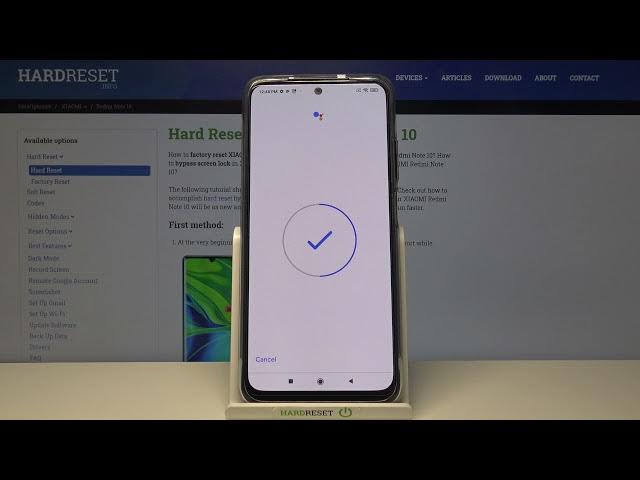 Video thumbnail for How to Turn On Hey Google on XIAOMI Redmi Note 10 – Activate Hey Google