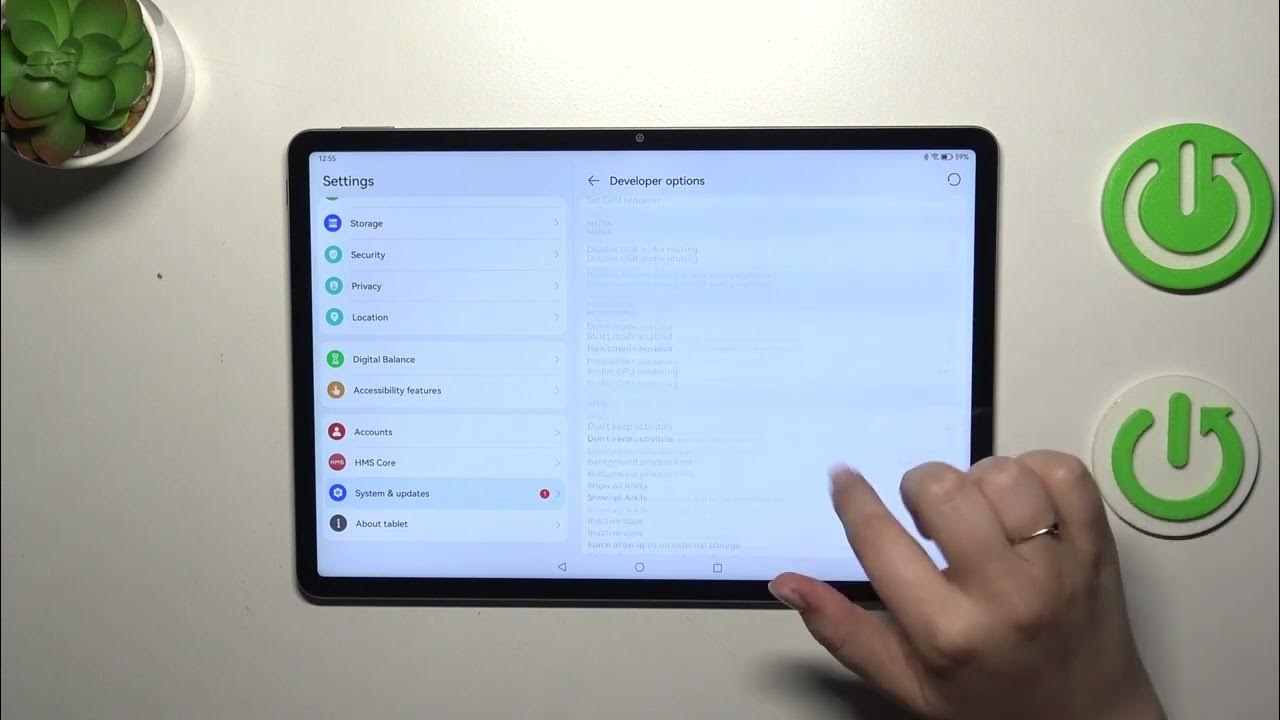 Video thumbnail for How to Open Developer Options on HAUWEI MatePad 11.5?