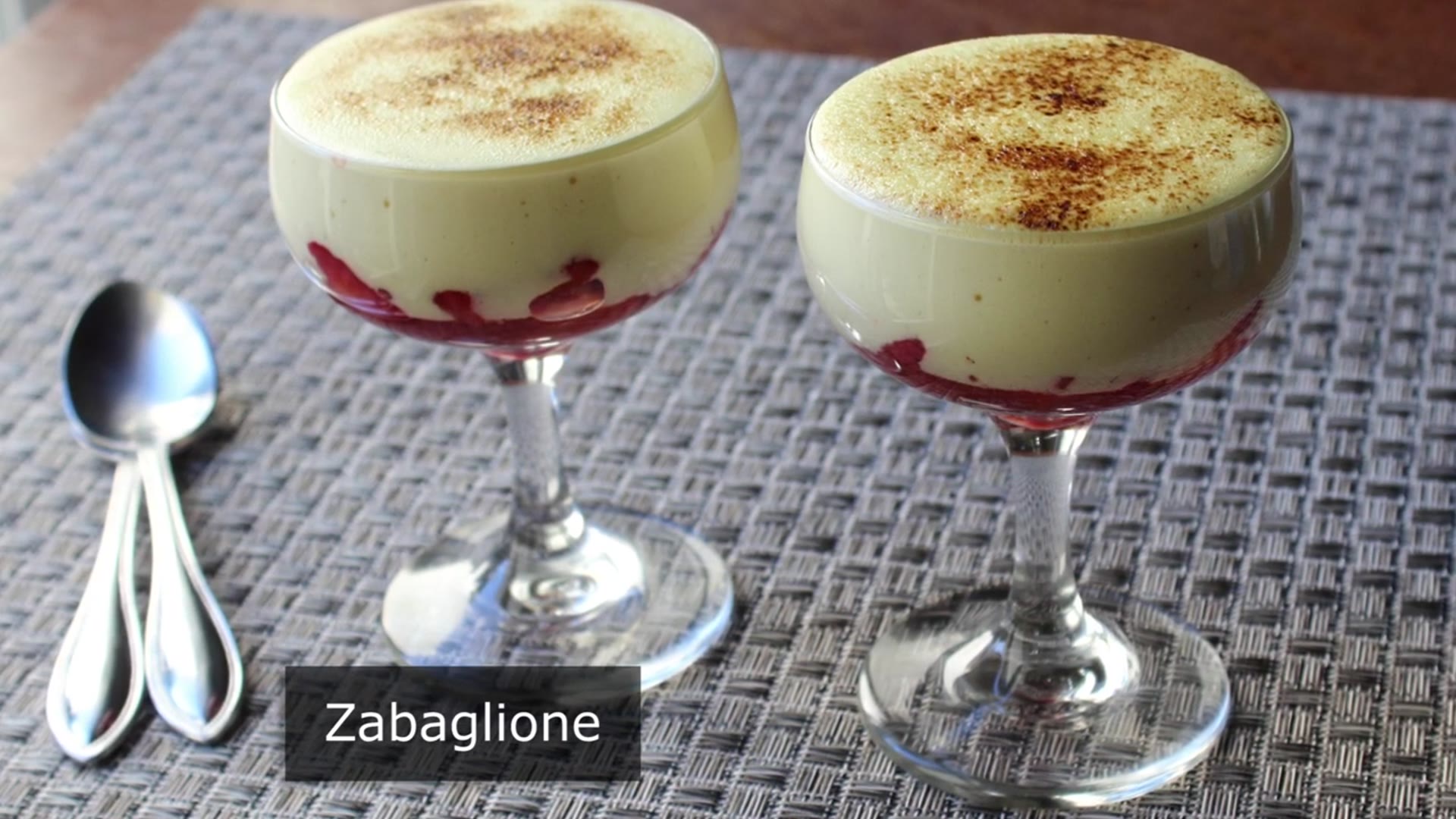 Video thumbnail for Zabaglione–Italian Warm Custard Fruit (The Perfect Valentine s Day Dessert)(720P HD)
