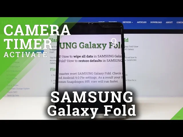 Video thumbnail for How to Activate Camera Timer in Samsung Galaxy Fold – Adjust Photo Delay