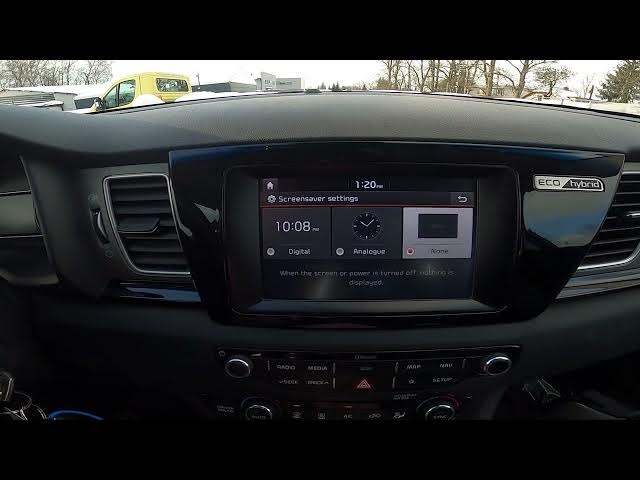 Video thumbnail for How to Enable or Disable Screen Saver in Kia Niro I ( 2016 – 2022 )