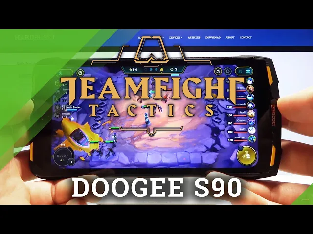 Video thumbnail for Teamfight Tactics Performance Test on Doogee S90 Teamfight – TFT Gameplay
