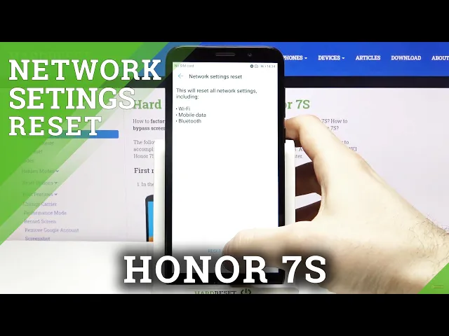 Video thumbnail for How to Reset Network Settings in HONOR 7S – Restore Network Preferences