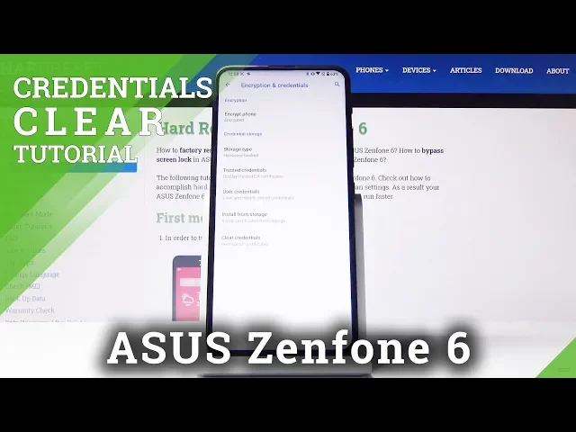 Video thumbnail for How to Clear Credentials in ASUS Zenfone 6 – Erase All Licenses
