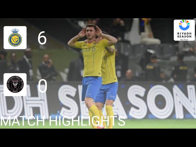 Video thumbnail for Al Nassr vs Inter Miami 6 0 highlights SPORTDAYLIGHT COM