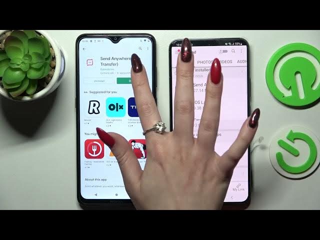 Video thumbnail for Transfer Files From An Android to Samsung Galaxy S22+ (Send anywhere)
