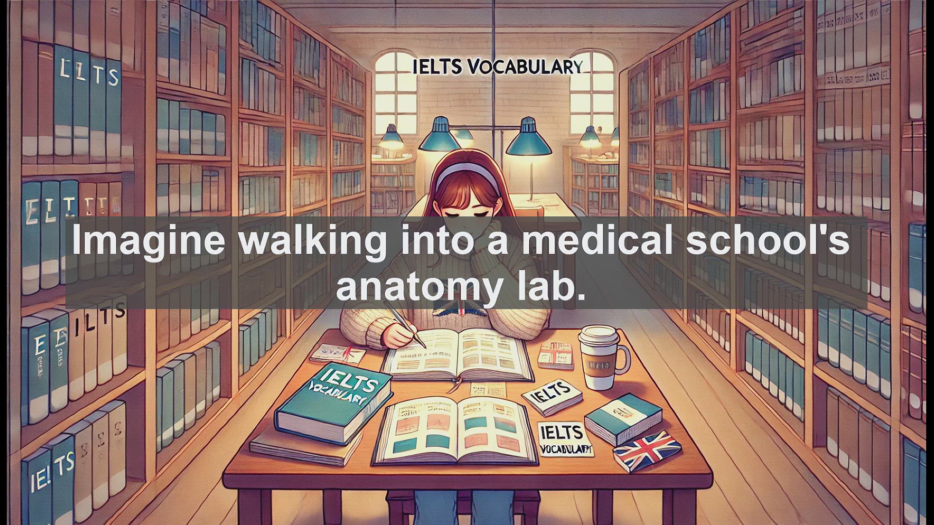 'Video thumbnail for 2000 Must Know IELTS 9.0 Vocabulary - Cadaver: A Key Medical Term for IELTS Success'