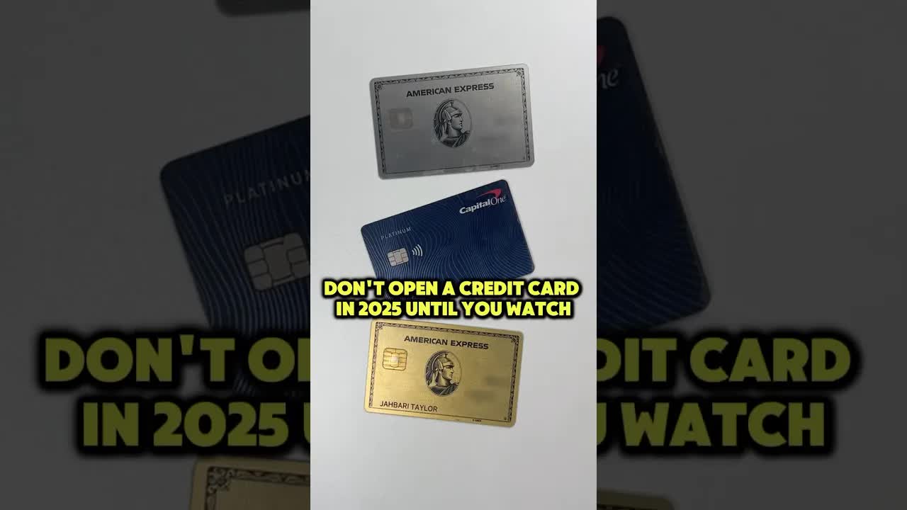 Video thumbnail for Top 3 Credit Cards for Beginners, Dining Out & Travel in 2025