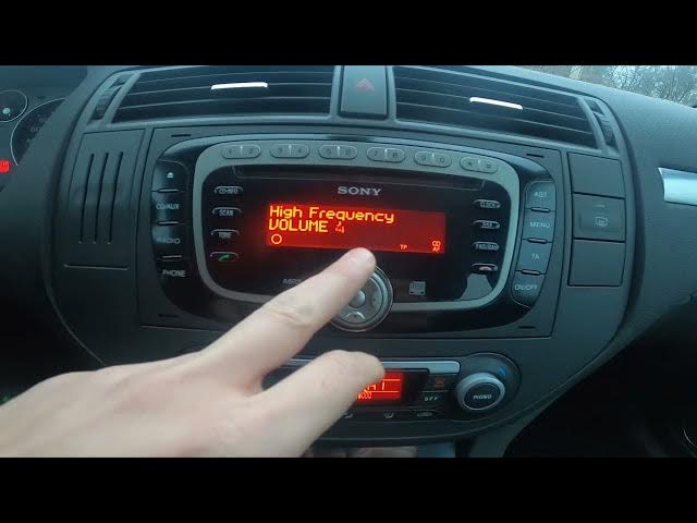 Video thumbnail for How to Enter and Manage Radio Equalizer in Ford C-MAX I ( 2003 - 2010 )