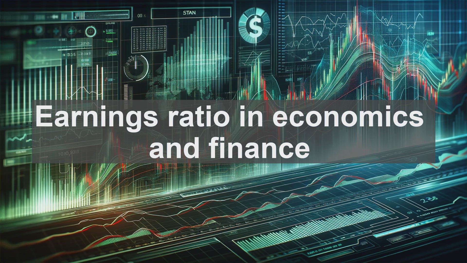 'Video thumbnail for Earnings ratio in economics and finance'