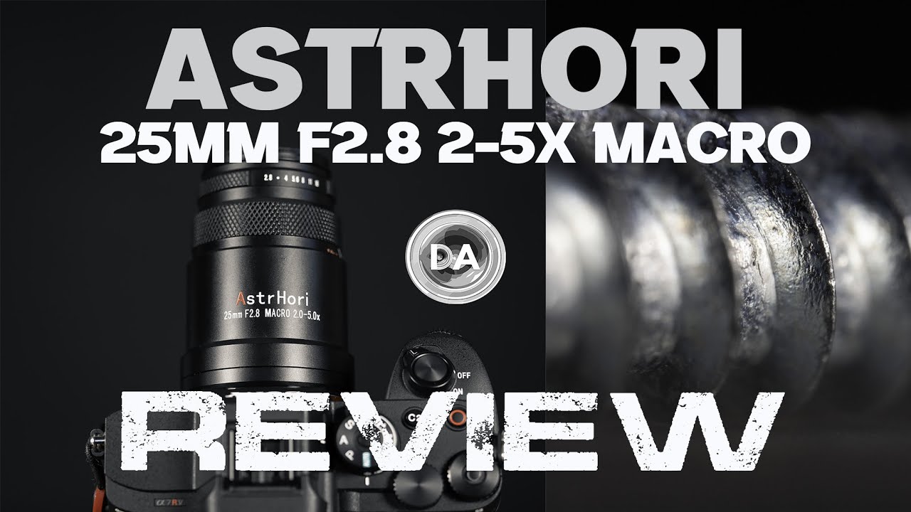 Video thumbnail for AstrHori 25mm F2.8 2-5x Ultra Macro Review | 5x Macro on the Cheap!