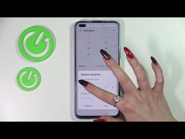Video thumbnail for Honor 50 Lite - How To Setup Alarm Clock