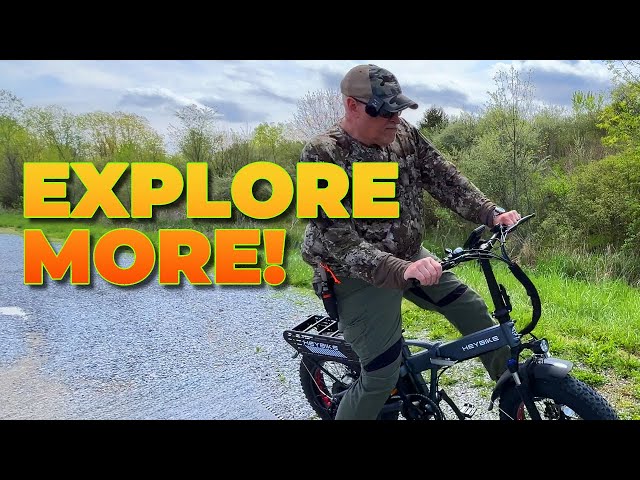 Video thumbnail for Explore The Outdoors More! Review of Heybike Mars Electric Bike
